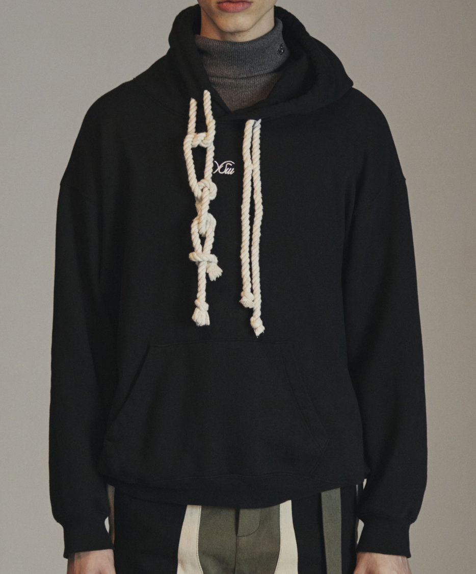 DOUBLE ROPE HOODIE