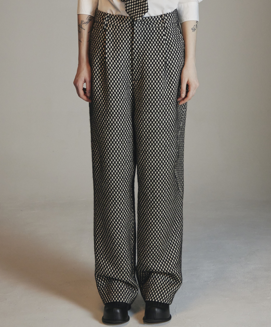 S CURVE WIDE PANTS