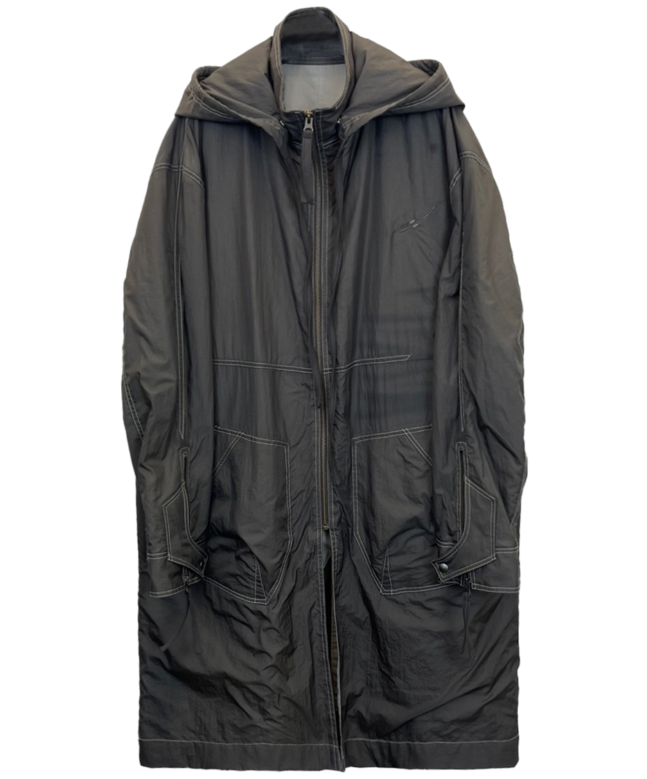 TRANPARENT PRINTED WIND BREAKER