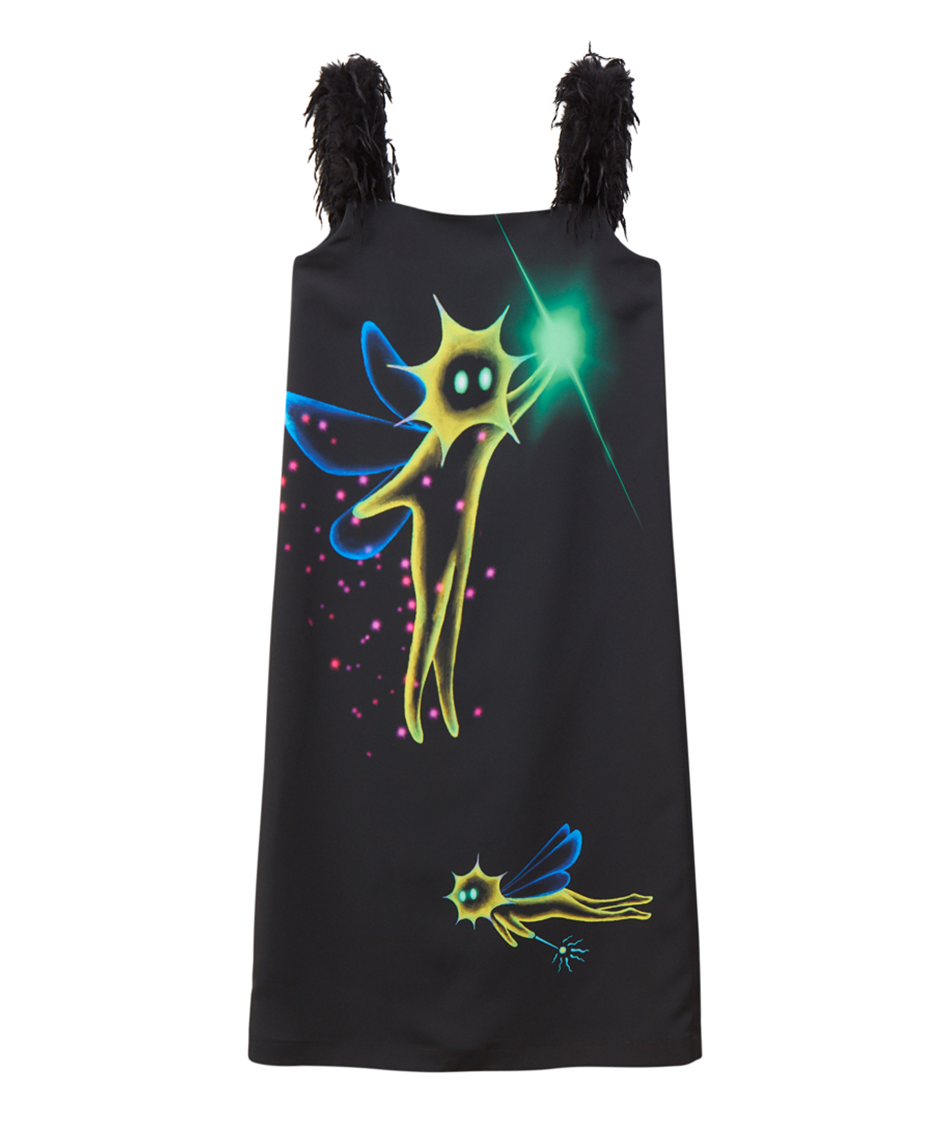 FUR STRING DRESS