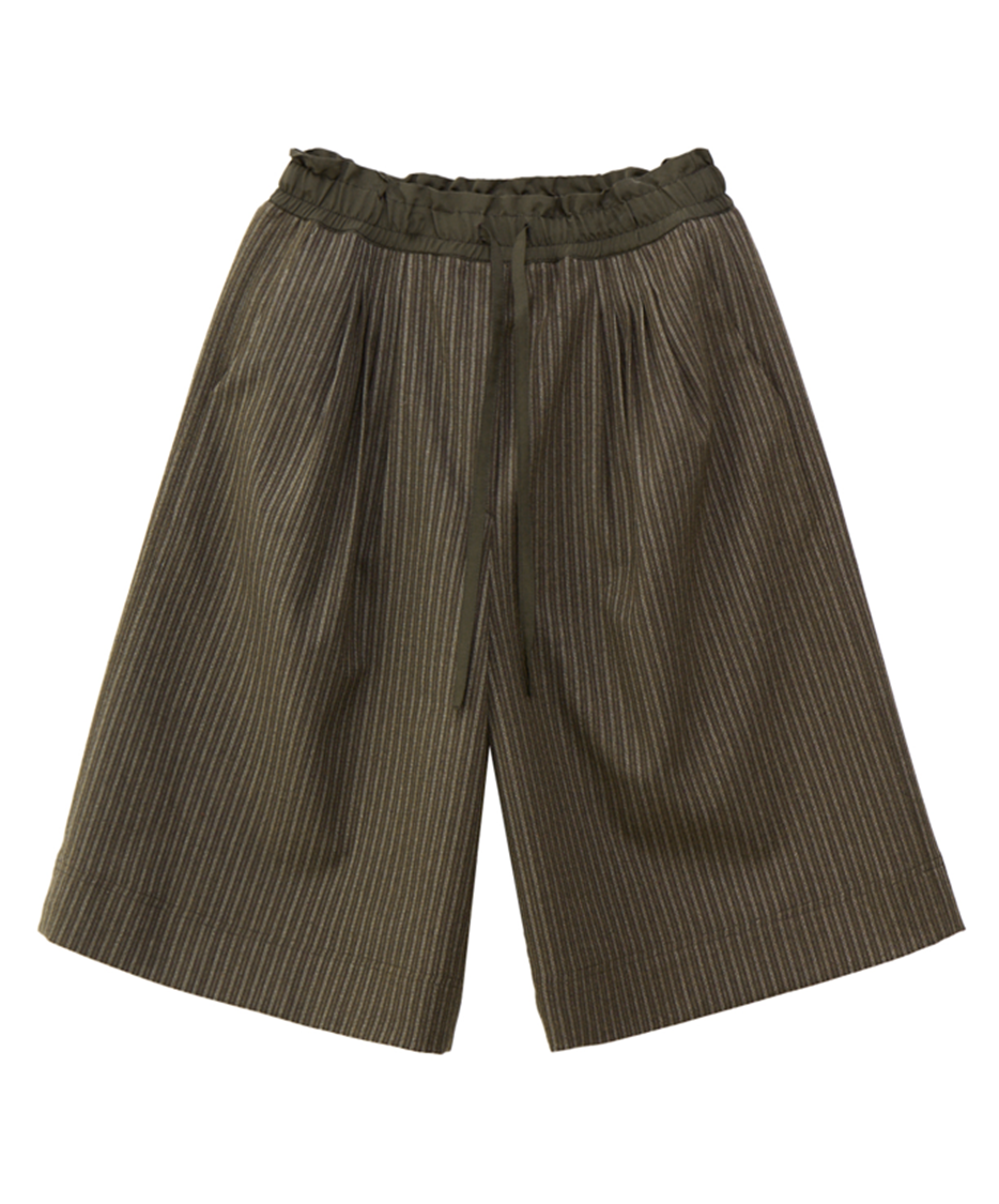 STRIPED HALF PANTS