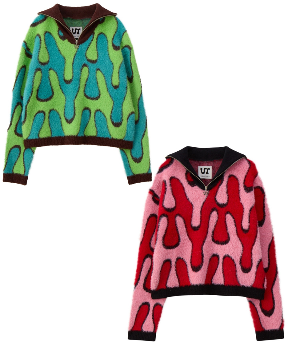 LOGOGRAM ZIP-UP SWEATER