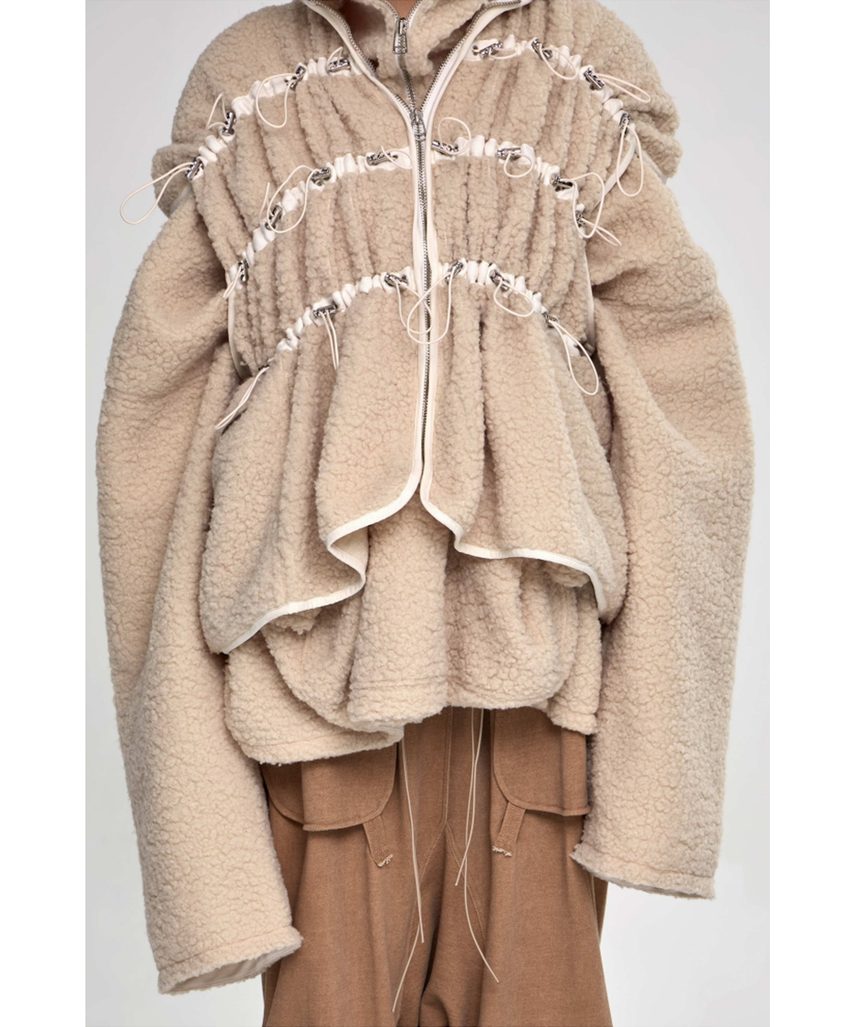 Shearing Banding Zip Up