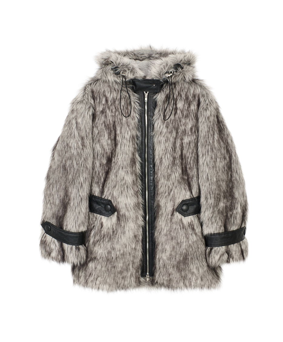 HOOD FUR JUMPER