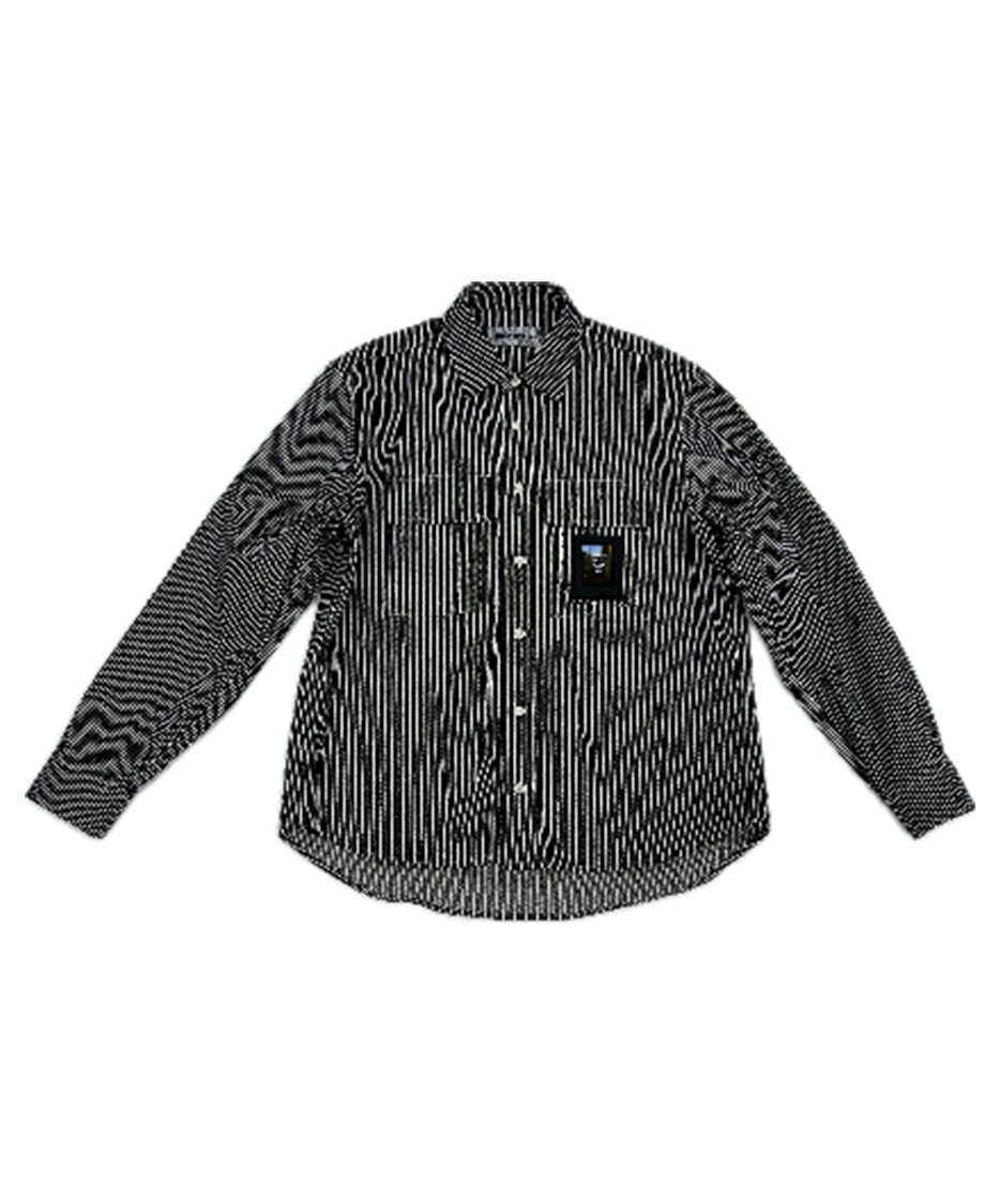 Black Striped Shirt