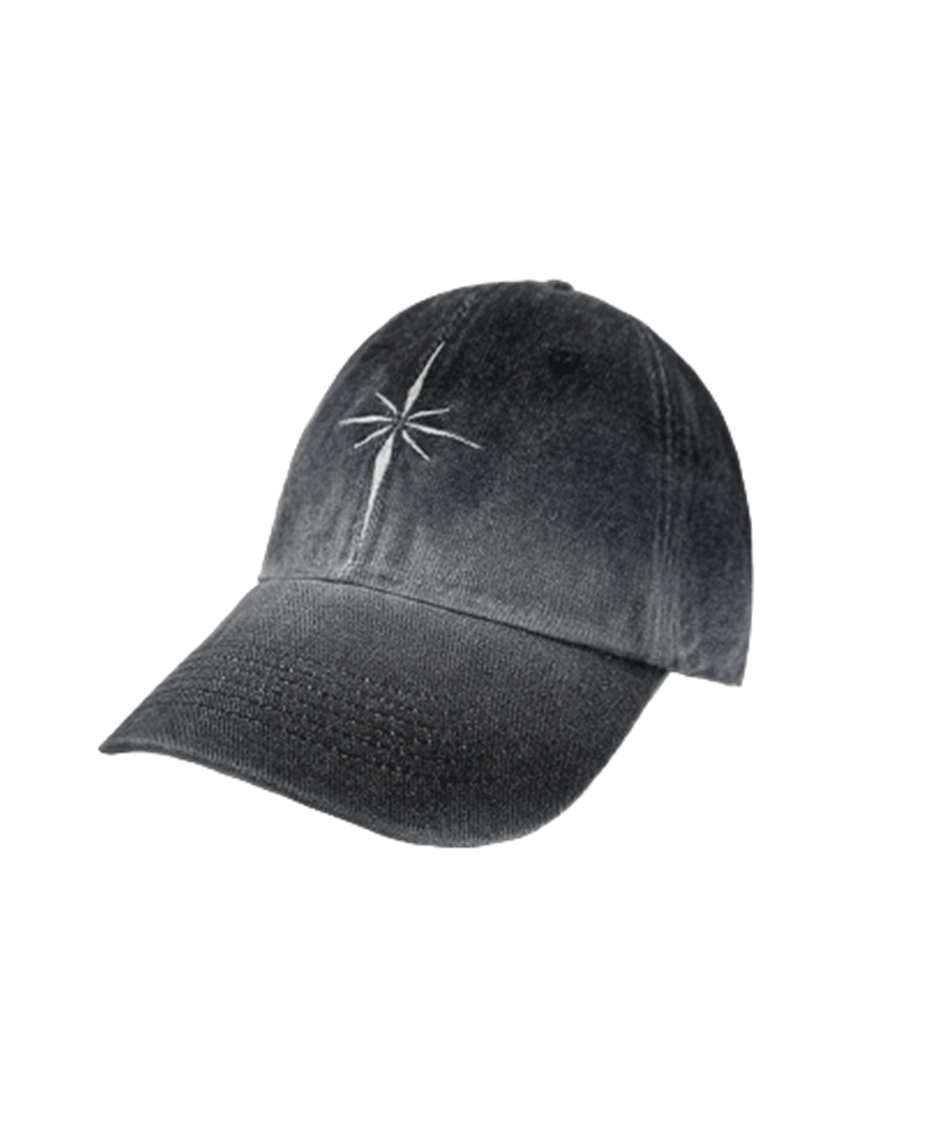 Snowflakes Logo Washing Denim Ball Cap