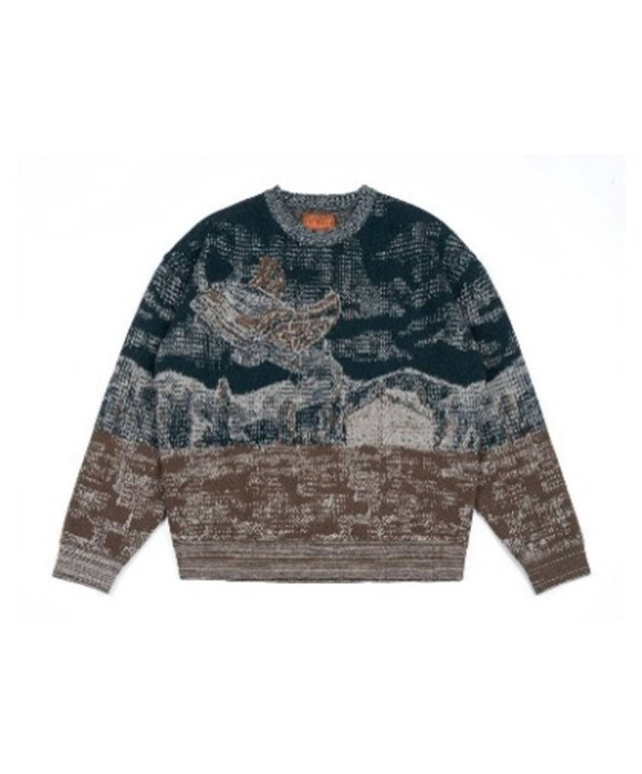 LIGHTHOUSE AT NIGHT SWEATER		